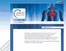 Tablet Screenshot of emed-nordic.com
